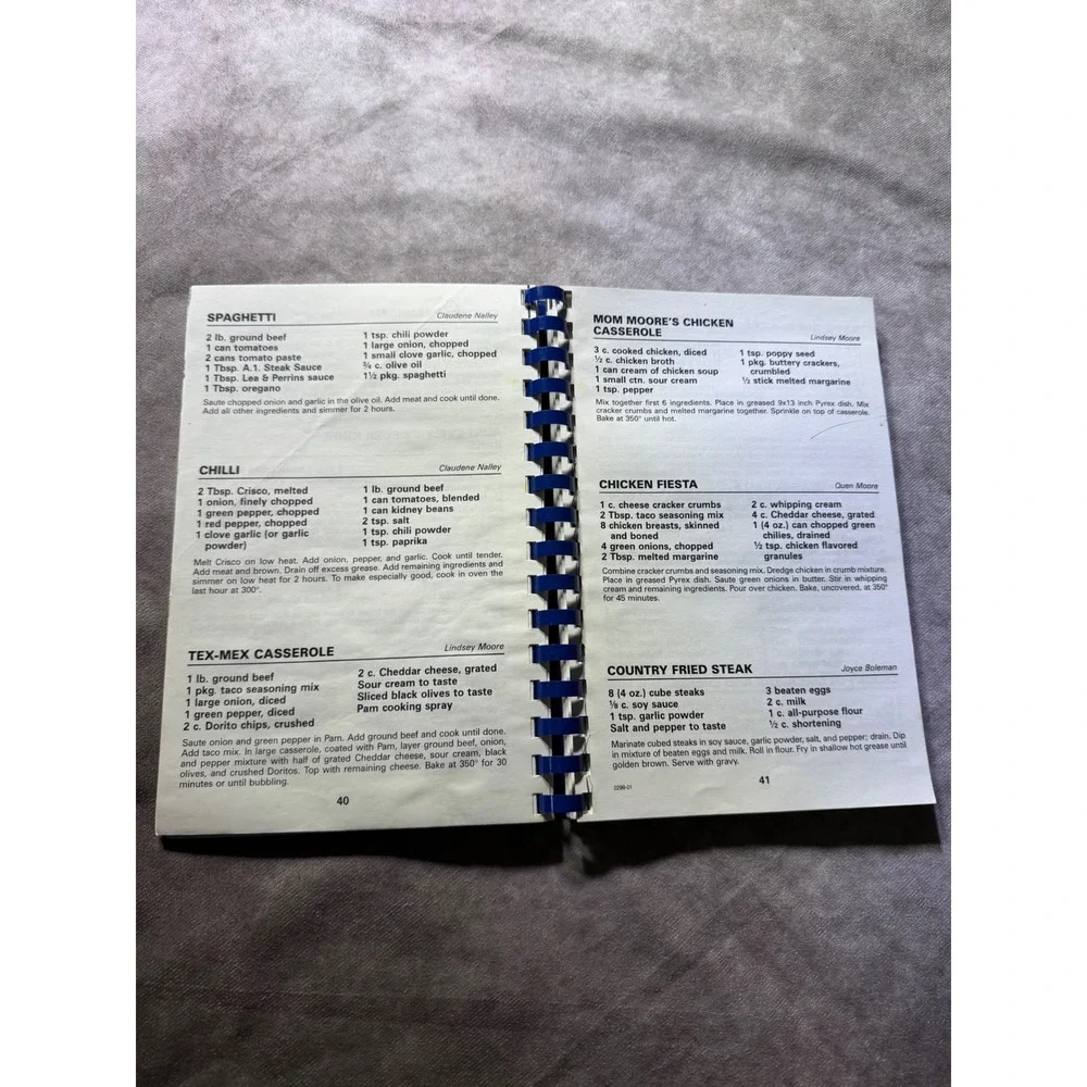 All American Cooking Royston Elementary Williamsburg Bound 2002 Cookbook Spiral
